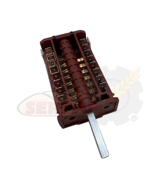 CONMUTADOR SMEG / FOEM RFF504 811730383 4034/6A 4034/1A  SMEG:  Alfa135B1, Alfa135BM, Alfa135VM, Alfa135X,