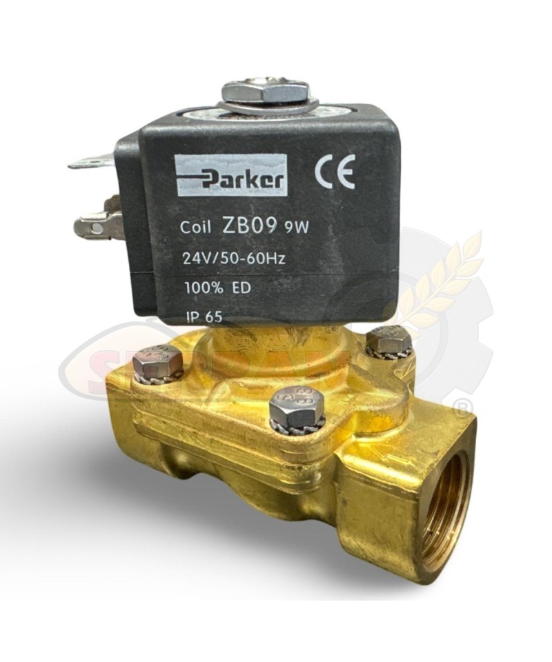 ELECTROVÁLVULA PARKER PM123 ZB09 1/2" 2 VIAS