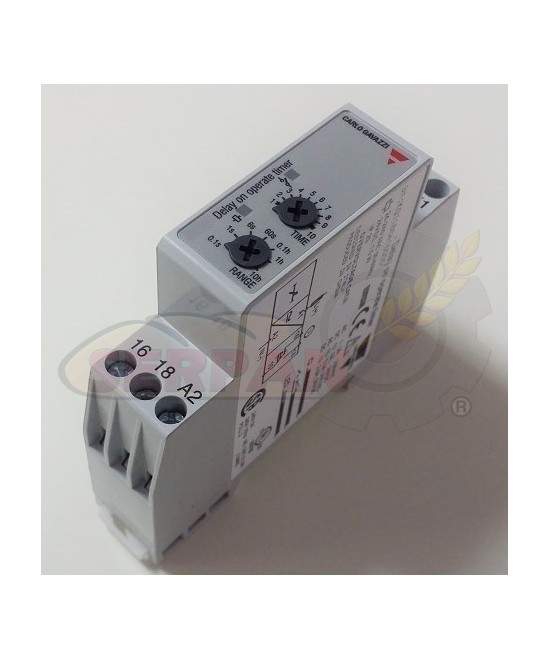 TEMPORIZADOR RETARDO ENCENDIDO DOBRA CARLO GAVAZZI DAA51CM24 TELEMECANIQUE  RE4 TL1 1BU