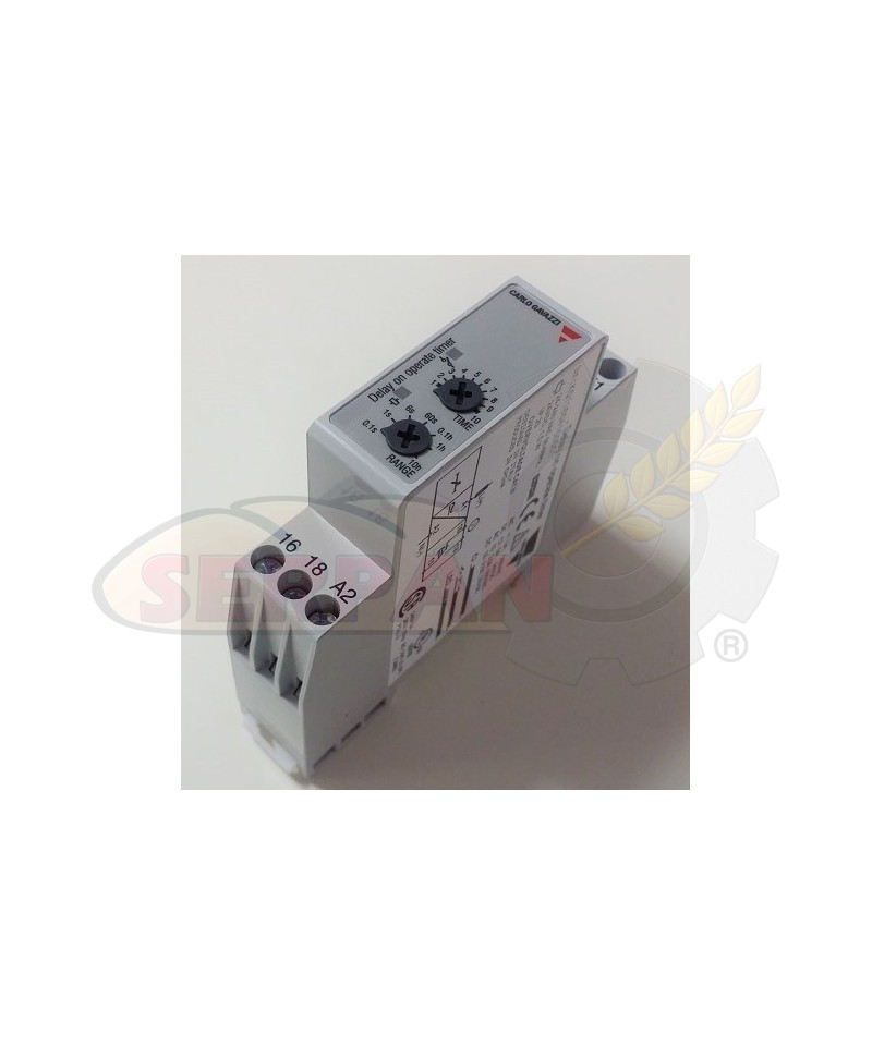 TEMPORIZADOR RETARDO ENCENDIDO DOBRA CARLO GAVAZZI DAA51CM24 TELEMECANIQUE  RE4 TL1 1BU