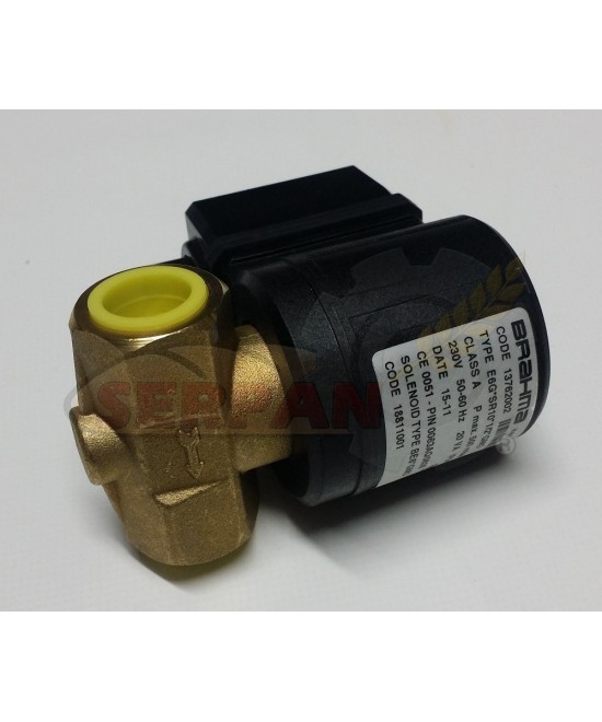 ELECTROVALVULA GAS BRAHMA 1/2" E6G*SR10 CODE 13762002