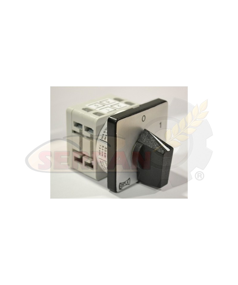 INTERRUPTOR TELERGON B-202 0-1 32A 3P 48X48mm