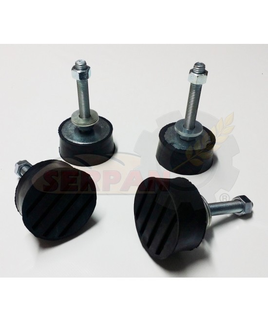 Kit 4 Silentblock  ROSCA M12