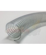 MANGUERA SILO HARINA PVC Ø50mm ESPIRAL DE ACERO RYLASPIR