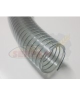 MANGUERA SILO HARINA PVC Ø50mm ESPIRAL DE ACERO RYLASPIR