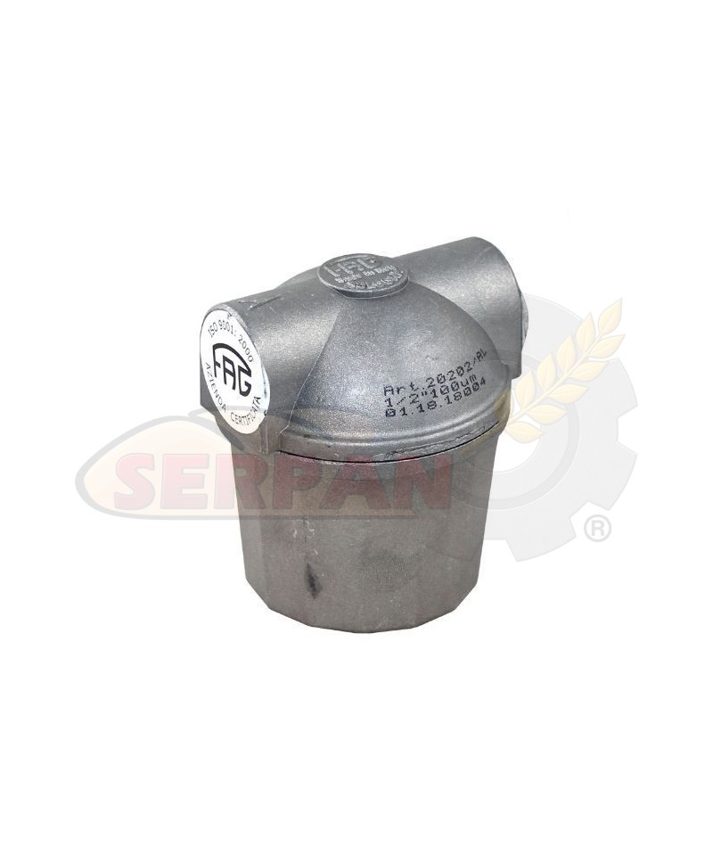 FILTRO GASOLEO ALUMINIO FAG 3/8" 40KG/H 20151/AL