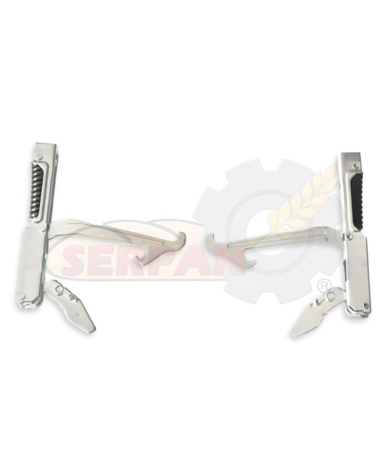 BISAGRAS PUERTA HORNO UNOX F030 XF035 XF036 XF065  SALVA LC-4 RMG STAR 2 ANTERIOR AL AÑO 2014 INOX-MAXI 937 C,45 ST-2