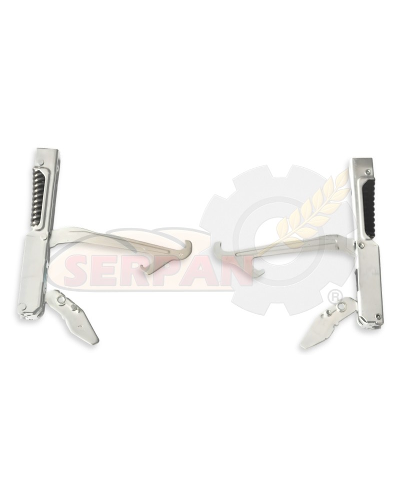 BISAGRAS PUERTA HORNO UNOX F030 XF035 XF036 XF065  SALVA LC-4 RMG STAR 2 ANTERIOR AL AÑO 2014 INOX-MAXI 937 C,45 ST-2