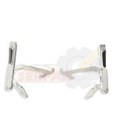 BISAGRAS PUERTA HORNO UNOX F030 XF035 XF036 XF065  SALVA LC-4 RMG STAR 2 ANTERIOR AL AÑO 2014 INOX-MAXI 937 C,45 ST-2