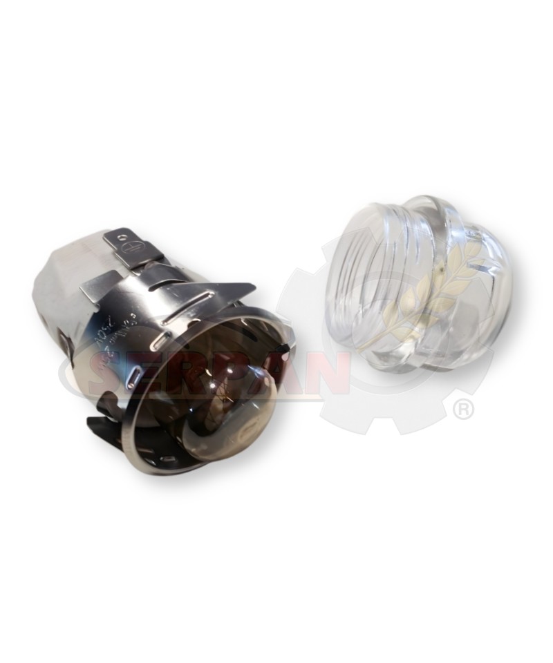 PORTALÁMPARAS PARA HORNO CON CRISTAL DE PROTECCIÓN 300ºC UNOX, FM, RMG, CONBEQ, DOBRA, SMEG, BESTFOR, UNINSA...