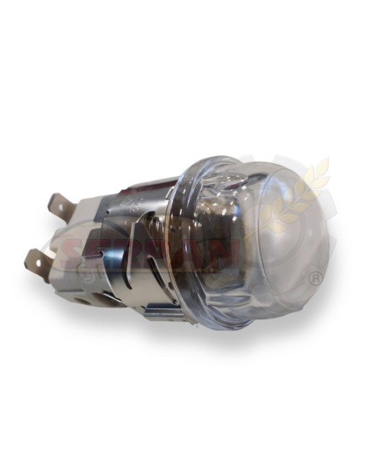PORTALÁMPARAS PARA HORNO CON CRISTAL DE PROTECCIÓN 300ºC UNOX, FM, RMG, CONBEQ, DOBRA, SMEG, BESTFOR, UNINSA...