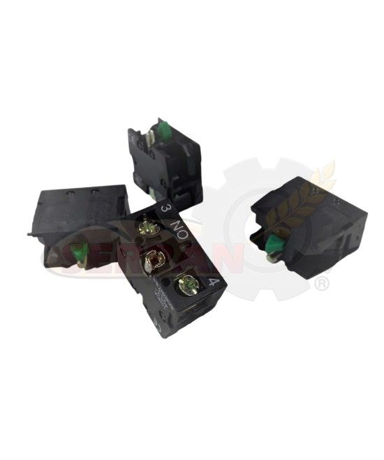 BLOQUE CONTACTO AUXILIAR N/O PARA MONTAJE EN PULSADORES Y SELECTORES