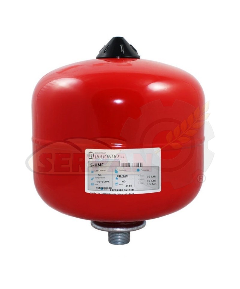 VASO EXPANSION GASÓLEO IBAIONDO 5lts. 10 BAR