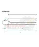 RESISTENCIA HORNO MONDIAL FORNI 3750W