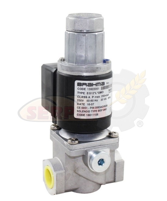 ELECTROVALVULA BRAHMA EG12*L*GMO 13922051 FLAXMER  AT 15/8