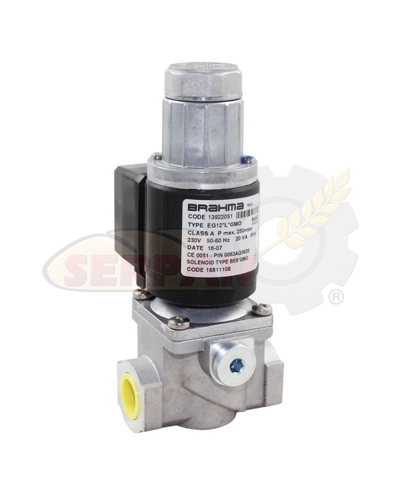 ELECTROVALVULA BRAHMA EG12*L*GMO 13922051 FLAXMER  AT 15/8