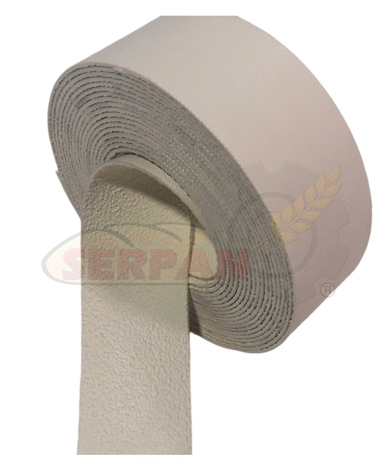 CINTA ARRUGADA PARA FORRAR RODILLOS PARA EL ARRASTRE DE LA LONA 50x1,5mm SUBAL, MAPANVA, CSM, BONGAR