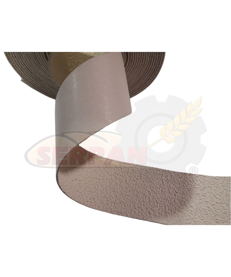 CINTA ARRUGADA PARA FORRAR RODILLOS PARA EL ARRASTRE DE LA LONA 50x1,5mm SUBAL, MAPANVA, CSM, BONGAR