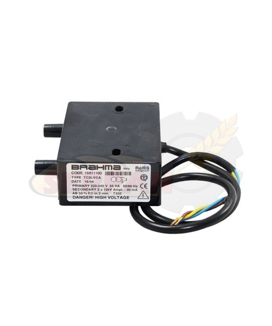 TRANSFORMADOR BRAHMA TC2LVCA 2x12KV