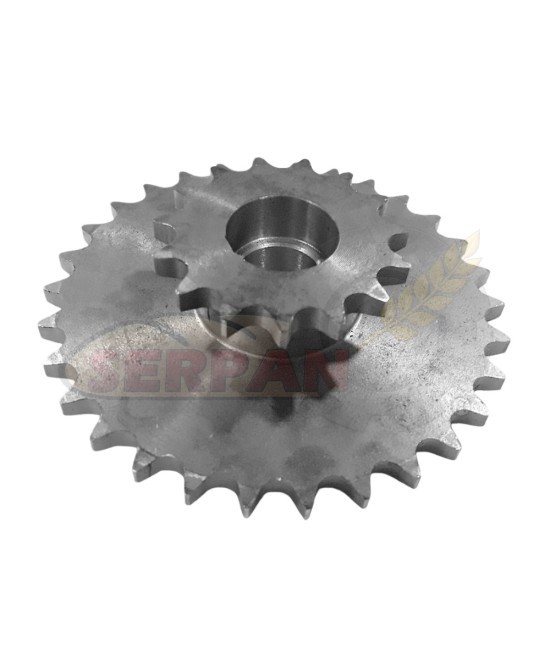 PIÑON DOBLE PARA FORMADORA SUBAL Z15 / Z30 3/8" MONTANA