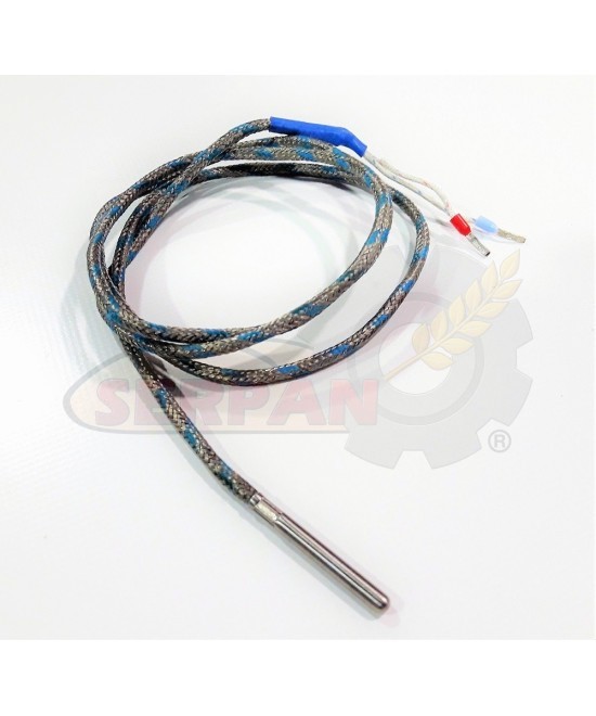 Termopar tipo J Longitud 2m ; Bulbo 35mm ; Ø4mm