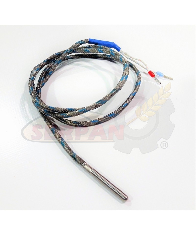 Termopar tipo J Longitud 2m ; Bulbo 35mm ; Ø4mm