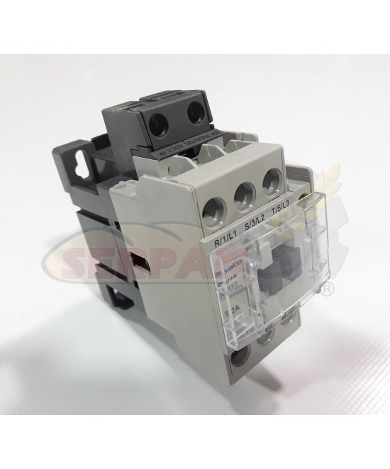 CONTACTOR  FORMADORA PESADORA DIVISORA CAMARAS DE REPOSO HORNOS AMASADORAS REVALCO 18A 3P+1NO+1NC 230V