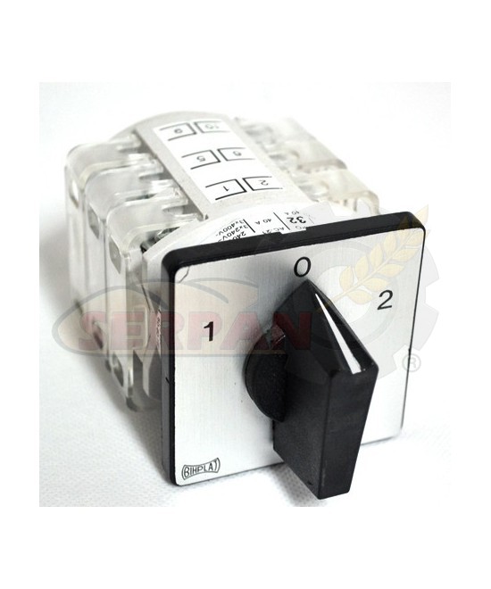 TELERGON T32 T000320042E1N1 BIHPLAT V32  B-212 1-0-2 32A T32 64x64mm AMASADORA PEDRO PRAT