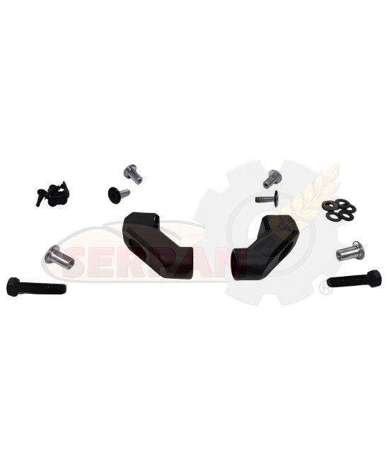 KIT TORNILLERIA SUJECCION CRISTAL PUERTA HORNO FM LINEA RX  MODELOS: RX424, RX603, RX604, RX304, RX404, RX484.