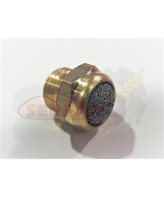 SILENCIADOR NEUMÁTICO 1/4" MACHO