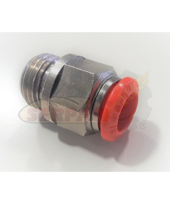 RACOR RECTO NEUMÁTICO 1/8" TUBO Ø8mm