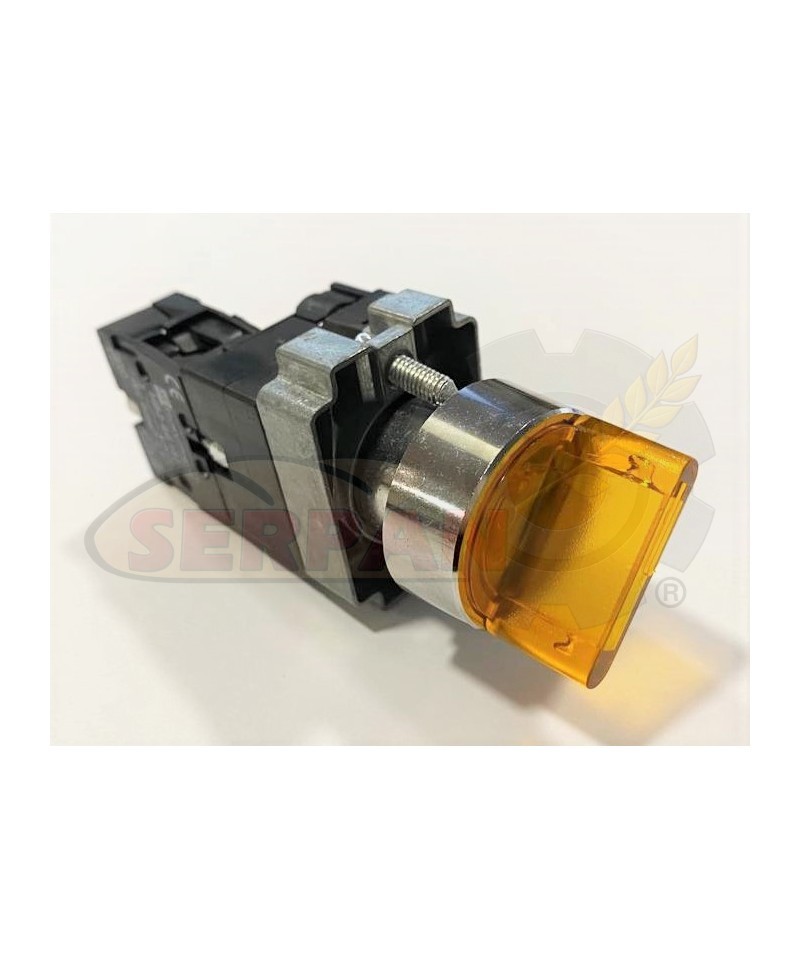 SELECTOR LUMINOSO AMBAR 0-1 INTERRUPTOR PESADORA DIVISORA AMASADORA HORNO REFINADORA