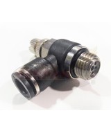 REGULADOR CAUDAL 1/4" Ø8 UNIDIRECCIONAL ORIENTABLE