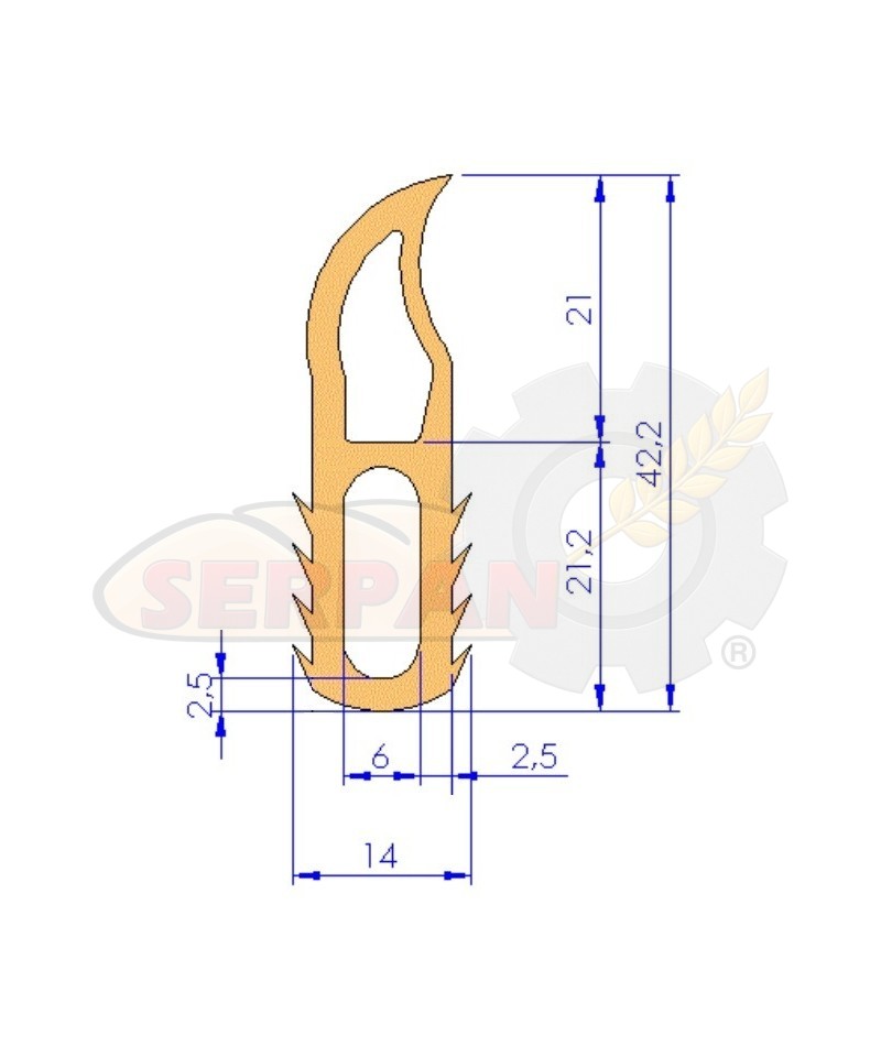 GOMA PUERTA HORNO SALVA KX-9+H BURLETE HORNO SALVA KX-9+H silicona alta temperatura