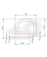 GOMA PARA PUERTA HORNO TERMOPAN