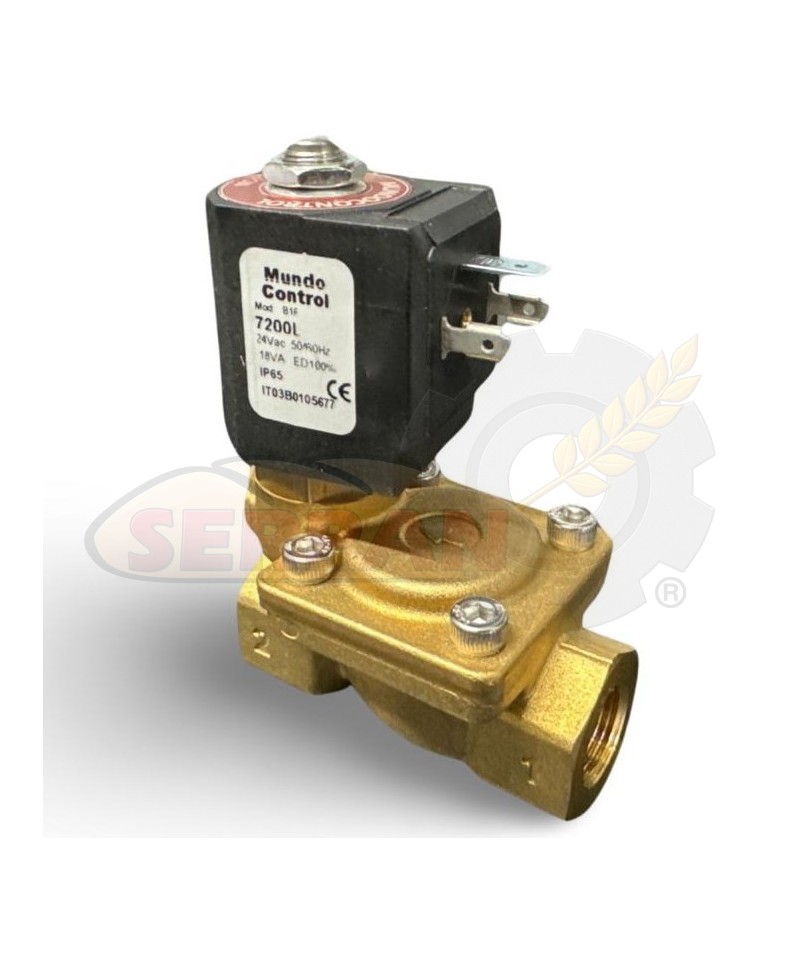 ELECTROVÁLVULA MUNDO CONTROL 3/8" 2 VIAS