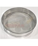 CEDAZO CRIBA PASTELERIA AZUCAR SEMILLAS PANADERIA INOXIDABLE Ø40 PASO 25 LUZ 0,75mm