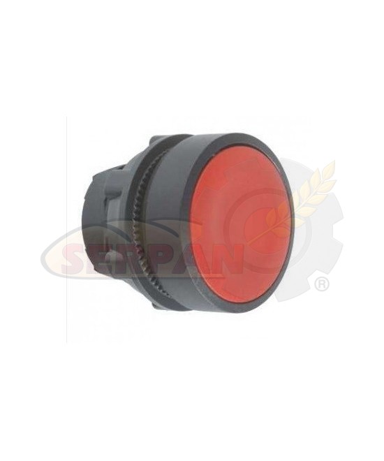 CABEZA PULSADOR RASANTE ROJO TELEMECANIQUE ZB5AA432 CAMARA REPOSO