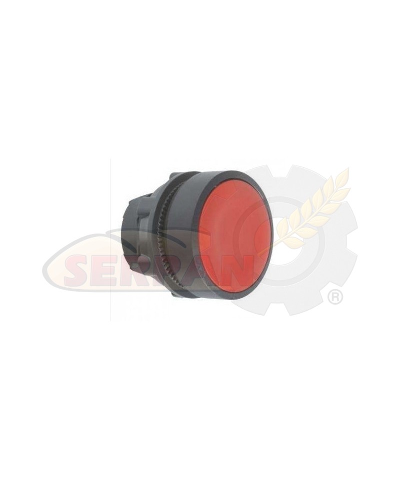 CABEZA PULSADOR RASANTE ROJO TELEMECANIQUE ZB5AA432 CAMARA REPOSO