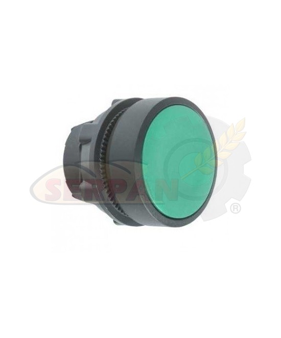 CABEZA PULSADOR RASANTE VERDE TELEMECANIQUE ZB5AA3 CAMARA REPOSO
