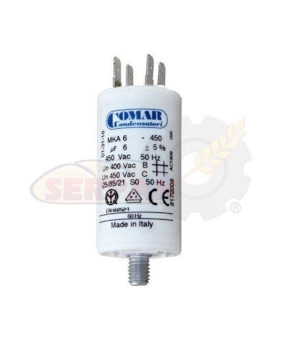 CONDENSADOR 450VAC 6uF