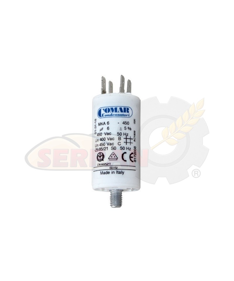 CONDENSADOR 450VAC 6uF