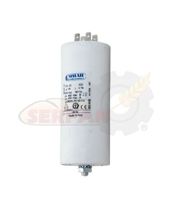 CONDENSADOR 450VAC 45uF
