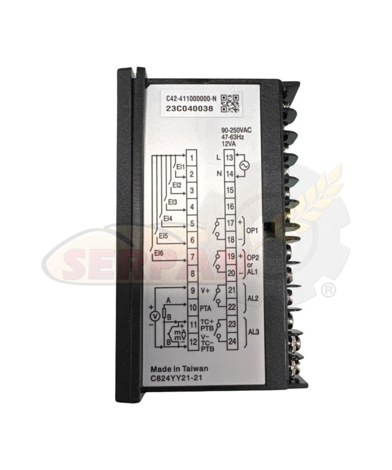 CONTROLADOR TEMPERATURA DIGITAL HORNO REVENT BALART BEGESA BONGARD SALVA TERMOPAN GPG SUPER MAESTRO BRAINDCHILD C42-411000000