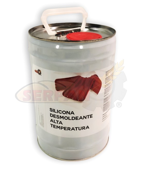SILICONA DESMOLDEANTE ALTA TEMPERATURA 5L SILICONADO DE BANDEJAS PARA PANADERIA Y PASTELERIA