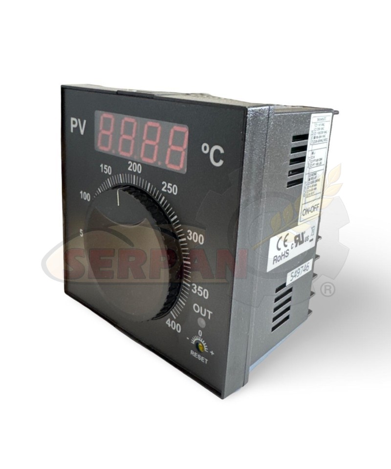 CONTROLADOR TEMPERATURA HORNO REVENT BONGARD SALVA ZUCHELLI BEGESA AGB BERTAM DANZI GASHOR SUPER MAESTRO