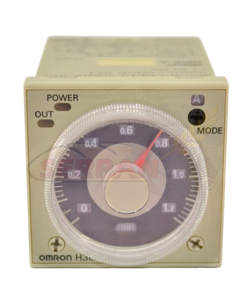 TEMPORIZADOR OMRON H3CR-A 24-48VAC / 12-48VDC CONEXIÓN 11  PÌN NAIS PM4H MULTIRANGE TIMER ATC12103