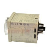 TEMPORIZADOR OMRON H3CR-A 24-48VAC / 12-48VDC CONEXIÓN 11  PÌN NAIS PM4H MULTIRANGE TIMER ATC12103