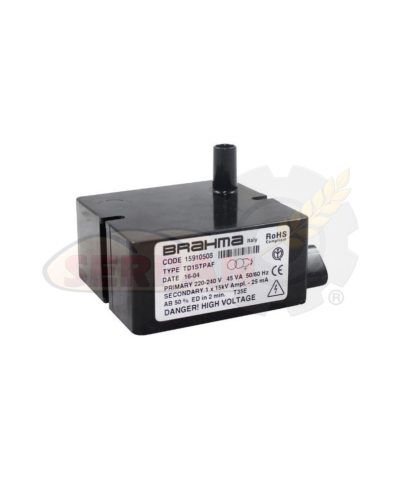 TRANSFORMADOR  ENCENDIDO BRAHMA TD1STPAF HORNO SALVA SIROCCO 15910508