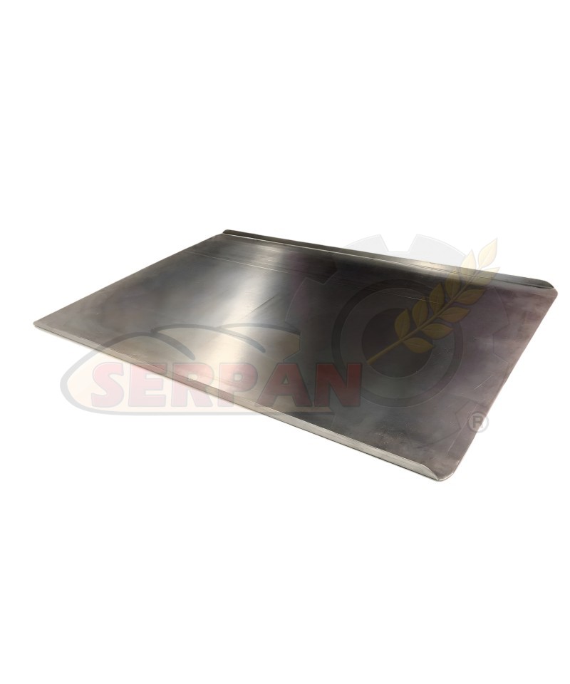 BANDEJA 600x400 ALUMINIO DURO 2 BORDES PARA PANADERIA Y PASTELERIA